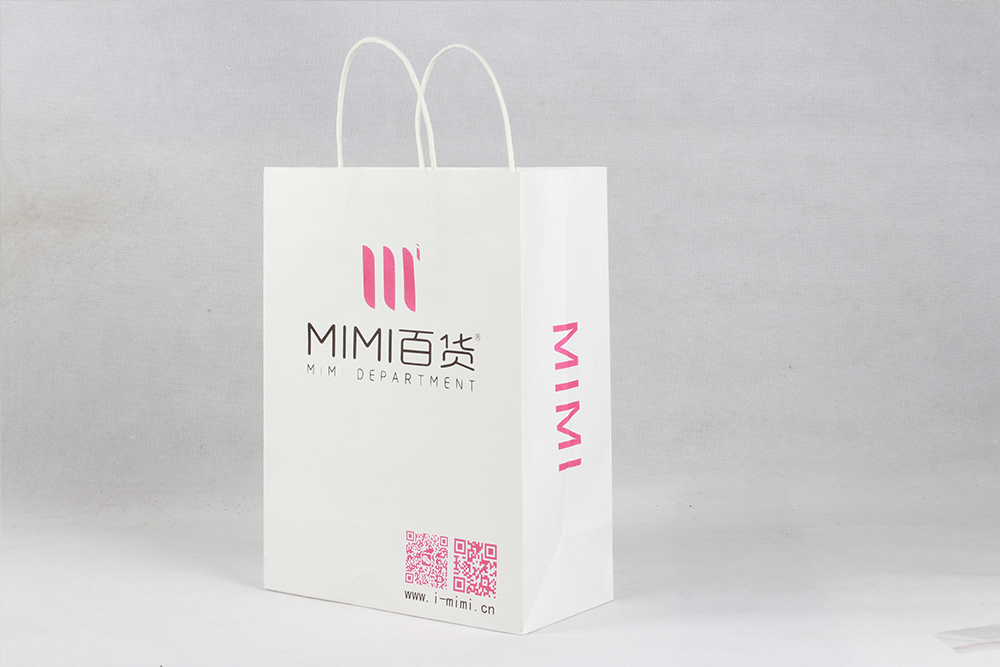 MIMI百貨時尚服裝牛皮紙袋定制 MIMI百貨時尚服裝牛皮紙袋定制