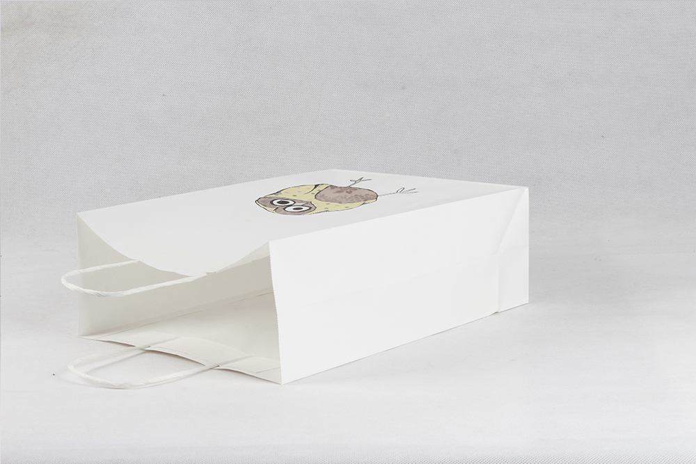 卡通動物簡約服裝牛皮紙袋定制 卡通動物簡約服裝牛皮紙袋定制