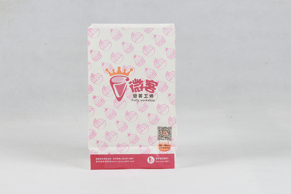 特色烘焙牛皮紙袋 微客泡芙工坊 特色烘焙牛皮紙袋 微客泡芙工坊